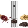 Electric Pepper Grinder & Salt Mill - Battery Operated Stainless