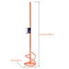 Paint & Mortar Mixer| 16" L,3" Dia Compound,Sealer,Grout,Thinset,Plaster,Mud,Cement Mixer Stirring