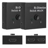 2Pcs HDMI BiDirection Switch Converter Switcher Splitter Hub HDCP 2x1