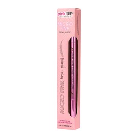 PINK UP | Micro Fine Brow Pencil | Delineador de Precisión Cejas | Delinea Peina y Maquilla | Larga Duración | No se corre | Efecto Microblading | Lapiz de cejas | Color Coffee | PKMB05