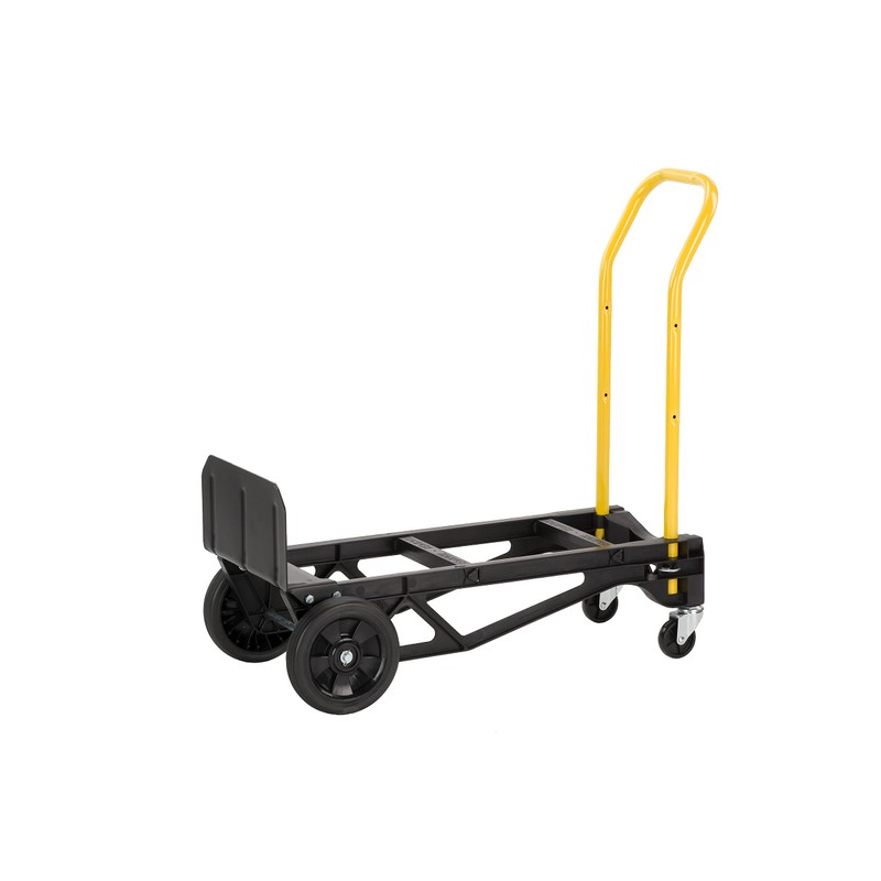 Harper Lightweight Glass Filled Nylon Plastic Convertible Hand Truck and