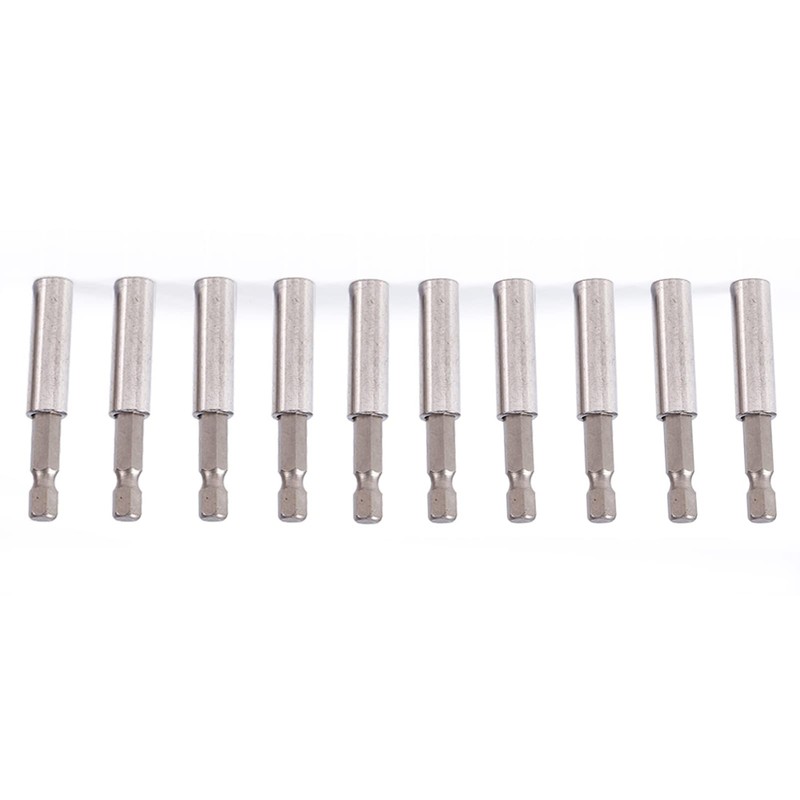10 Pieces 1/4 Hex Magnetic Extension Rocaris 10 Pack Magnetic