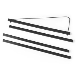 Poster Strip Black 91.5 Magnetic Strip Plastic