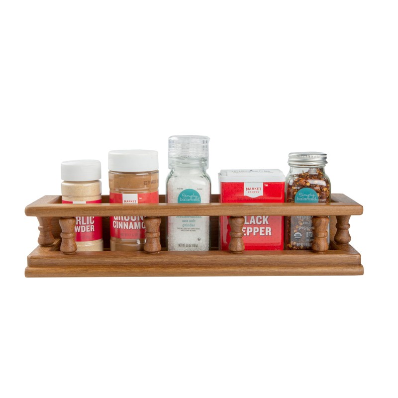 Whitecap Teak Spice Rack, Small