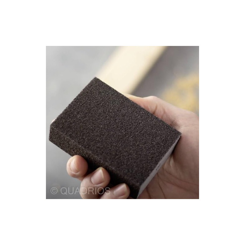 Quadrios 2111T002 Sanding Sponge Set 9 Pieces (Grit 60, 100,