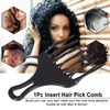 1Pc Hair Comb Insert Afro Hair Pick Comb Hair Fork