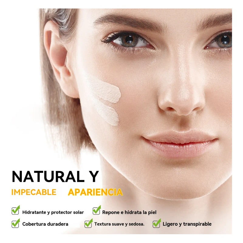 Base De Maquillaje Mágica Que Se Adapta Al Tono De