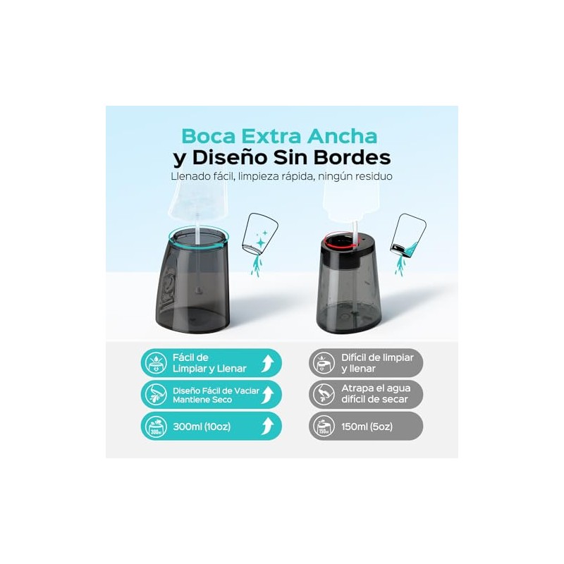 COSLUS C51 Irrigador Bucal de Viaje Portátil, Diseño compacto e