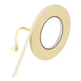 MECCANIXITY Insulating Acetate Roll Cloth Adhesive Tape, 0.3in x 98ft White Electrical Heat Resistant Fabric Tape for Laptop Electric Automotive Guitar Repair Wire Harness