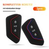 Kunxing Autoschlssel Schutzhlle Kompatibel mit VW Golf 8 - (2
