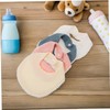 DECHOUS 4Pcs Bandana Drool Bibs Double Layer Cotton Muslin Teething