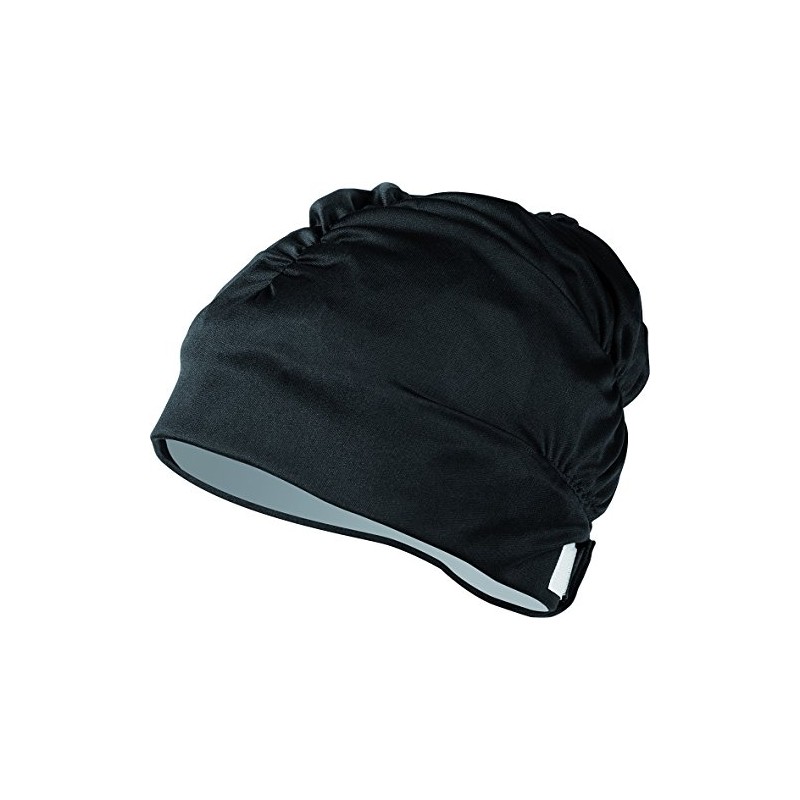 Aqua Sphere Women's Comfort Swim Cap, Black, One Size