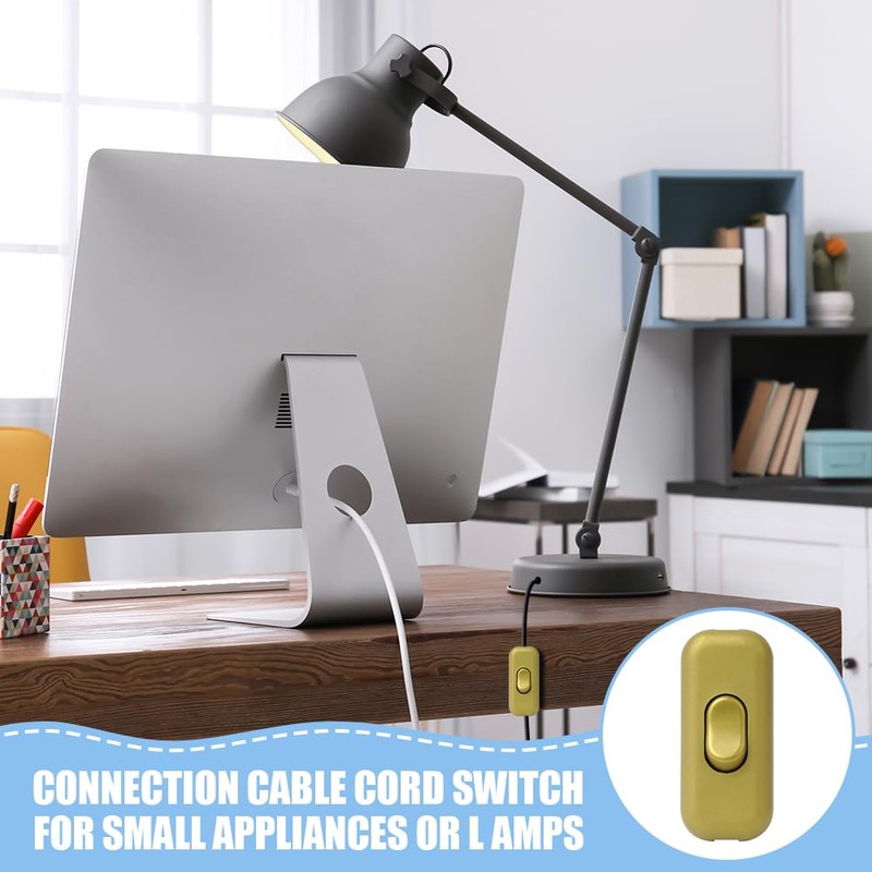 AXFEE Inline Switch, 250 V 6 A Intermediate Switch Cord