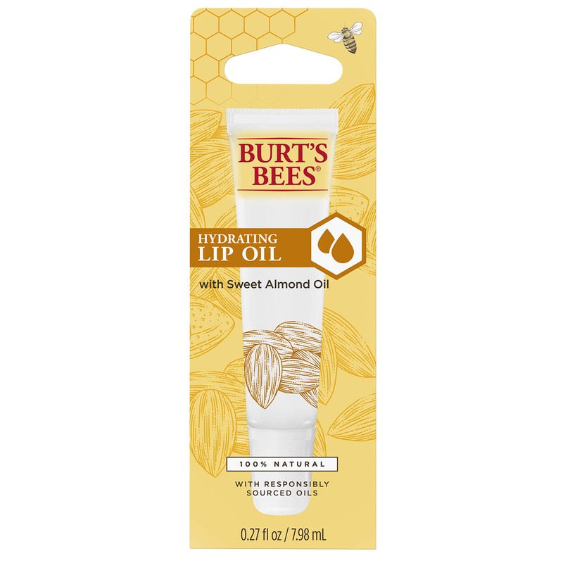 Burt's Bees Hydrating Lip Oil with Sweet Almond Oil, 7.98