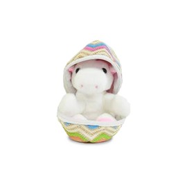 Kögler Egg with Plush Toy Inside, Approx. 13 cm Tall, Small Plush Toy for Cuddling and Loving, Suitable as a Small Gift for Kids, Boys and Girls
