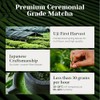 Venture Pal Ceremonial Grade Matcha Powder - Pure & Vegan