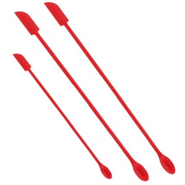 Makeup Spatula Tool Last Drop Spatula Jar Scraper Silicone Scraper Of Cosmetic Spatula Bottle Scraper Mini Spatula Beauty Scraper Spatula Thin Blade(3pcs)