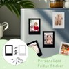 Gugxiom 34 Pack 3 Inch Magnetic Photo Frame, Plastic Picture