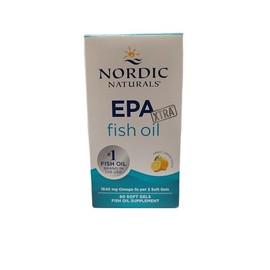Nordic Naturals EPA Xtra Fish Oil, 1640mg Lemon - 60 softgels