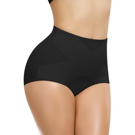 Werkiss Shapewear Women's Tummy Control Underpants, Tummy Control Bodice Pants, Body Shaper, #2 black-heymidss617