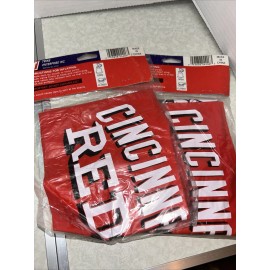 Vintage 42 Inch Inflatable Baseball Bats Cincinnati Reds 1998 New Lot Of 2