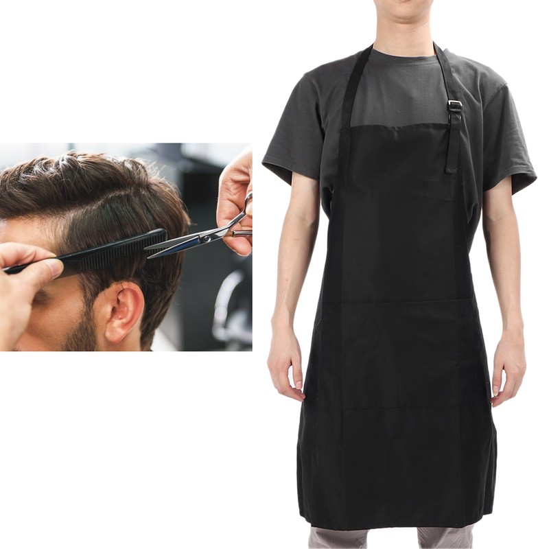 Waterproof Nail Art Apron Pure Color Apron Unisex Cooking Apron