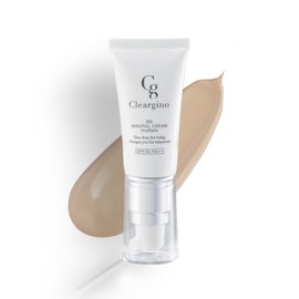 Cleargino BB Mineral Cream Multiple, 0.9 oz (25 g), SPF30 PA++ Foundation, Sunscreen, Makeup Base, Moisturizing