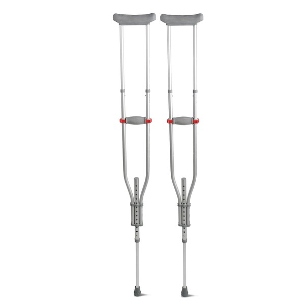 Medline MDS80540 Quick-Fit Aluminum Crutches