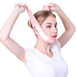 Face Slimming Lifting Firming Belt, V Line Face Lift Facial Slimming Strap - Enhance Skin Elasticity, Reshape Contours for Women Eliminates Sagging Skin Lifting Firming Anti Aging