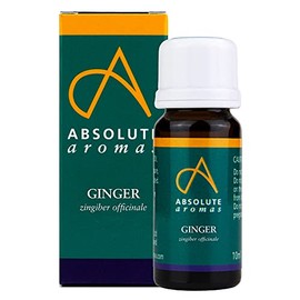 Absolute Aromas Ginger Essential Oil 10ml - Pure, Natural, Undiluted and Cruelty Free