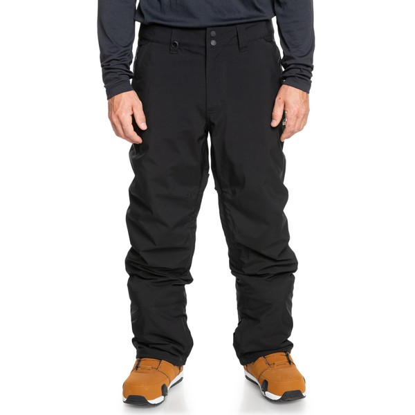 Quiksilver Estate Men's Snow/Ski Trousers, True Black, FR: L (Manufacturer's Size: L)