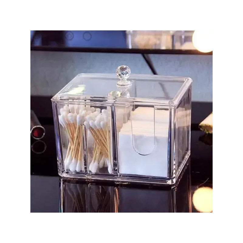 Gitabrandeu 화장솜케이스 아크릴 화장솜 케이스 Cotton Pad Case Acrylic Cotton