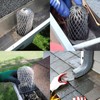 Hazrcvr Sieve Rain Gutter 4 Pieces Gutter Strainer Downpipe Protection