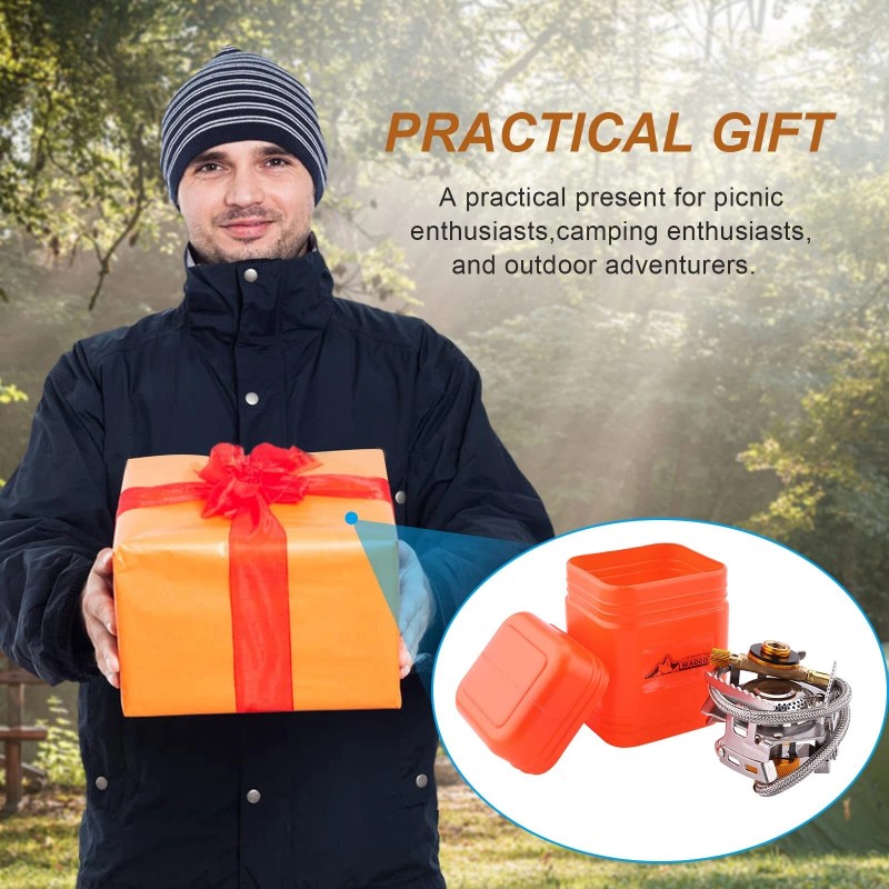 WADEO 3700W Portable Camping Stove Kit with Accessories for Outdoor