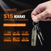 TUNENGE S15 Rechargeable Keychain Flashlight,650 High Lumen EDC Flashlight,Super Bright