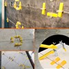 TUAKIMCE 500Pcs Tile Leveling System 2mm,Tile Spacer Clips for Floor