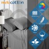 Melocotton Juego de Sábana Individual de Microfibra 1800 grabada a