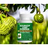 Behalal Organics Soursop Graviola 500mg Vegan Capsules 100 Count