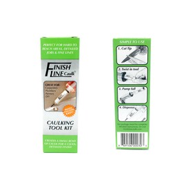 Finish Line Caulk Tool Precision Caulking System Starter Set