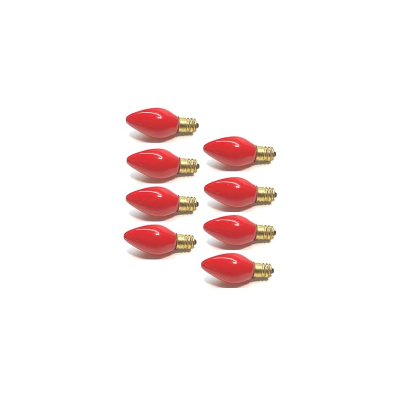 UI PRO TOOLS Red Night Light Bulb Replacement Bulbs 5W