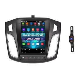 9.7 inch Android 13 Car Stereo Radio for Ford Focus 2012-2018, 2+32G Touch Screen Radio Ford Focus Head Unit with Backup Camera Carplay Android Auto Stereo GPS Navigator WiFi Bluetooth FM RDS DSP