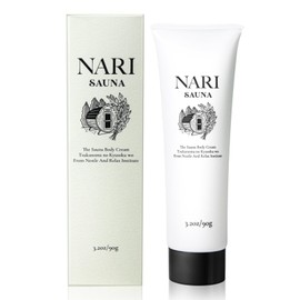 Nari Sauna Sauna Body Cream, Sauna, Bath, Sento Hot Spring, Sauna Goods, Moisturizing Cream, Floral 3.2 oz (90 g), Cooling, Made in Japan