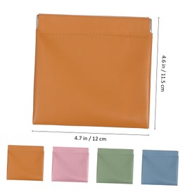 Healeved 4pcs Makeup Bags Mini Pouches for Purse Travel Toiletry Bag Organizer for Skincare and Cosmetics