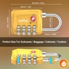 TSA Luggage Locks, [Updated Version] [3 Packs] Diyife 4-Digit Security
