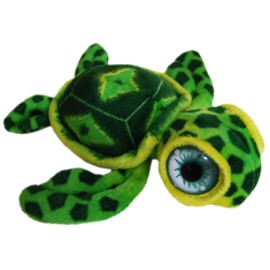 Elka Australia Turner Turtle Soft Plush Toy, Green, 15 Centimeters