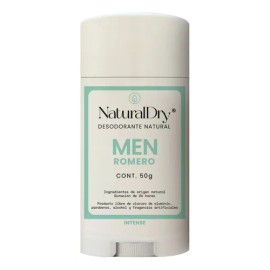 Desodorante Sport Alumbre Naturaldry En Barra 50g Fragancia Tea Tree y Romero