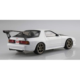 Aoshima Bunka Kyozai Pre-Painted Model Series I-03 Initial D Ryosuke Takahashi FC3S RX-7 Vol. 41 Hakone Confrontation Specifications, 1/24 Scale, Painted Plastic Model