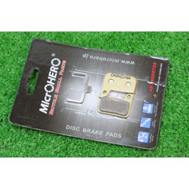 MicrOHERO Disc Brake Pad for Slam SRAM RED HRD/SRAM Force HRD/SRAM Rival HRD/SRAM APEX 1 HRD/SRAM S-700 DoubleTap/SRAM LEVEL ULTIMATE/LEVEL TM (Metal Pad BP-M053)