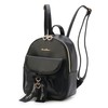 Reborn Company Ribbon Mini Backpack [Butter] Black