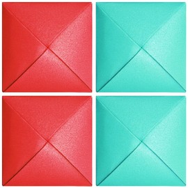 Leap Fit Ddakji Paper Flip Game Set - Traditional Korean Folk Game Dakji - Hard Cardboard Toys for Squid Parties and Family Fun